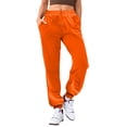 thumbnail image 4 of Women's Casual Pants Ladies Summer Pants for Women Casual Long Pants Rompers for Women Casual Solid Color Drawstring Elastic High Waist Pants for Women Casual Women Casual Pants Suits Waist, 4 of 6