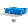 thumbnail image 1 of Intex 9.8' x 29.5" Cadre Extérieur Piscine hors Sol et Onglets de Chlore, 1 of 8