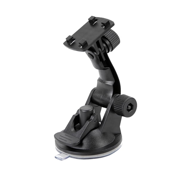 SHISUYAN GPS Instrument Panel Multi-function Suction Cup 4 Buckles Car Phone Holder (Black)