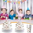 thumbnail image 4 of CaiYueKe 10PCS Fishing Birthday Party Decorations Gone Fishing Party Decorations Include Disposable Tableware Dessert Plates, Paper Plates, Cups for Fisherman Birthday Decorations, 4 of 4