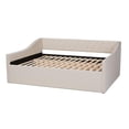 thumbnail image 3 of Baxton Studio Haylie Lit de Jour Rembourré Beige Format Grand, 3 of 9