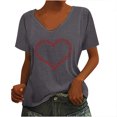 thumbnail image 1 of Birdeem T-Shirt Sans Manches à Col en V pour Femmes, Mode Décontractée, Imprimé, Chandail, 1 of 8