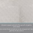 thumbnail image 2 of Cotton House - Copper Infused Mattress Protector, Hypoallergenic, Double Size, Beige, 2 of 4