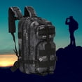 thumbnail image 4 of Portable Hiking Backpack Daypack Adventure Bag Travel School Survival 30L Geometric, 4 of 8