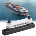 thumbnail image 4 of 6 Bornes de Bus avec Couvercle Transparent, Distribution de Puissance 150A pour Voiture, Bateau, Marine, Caravane, RV, 4 of 9