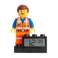 thumbnail image 1 of Clic Time - Réveil Lumineux de Minifigurine LEGO Movie 2, Emmet, 1 of 4