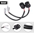 thumbnail image 4 of Unique Bargains Motorcycle Turn Signal Cable Adapter Connectors for Yamaha MT-10 Turn Signal Wiring Adapter Plug 4 Pcs, 4 of 6