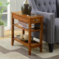 thumbnail image 2 of Convenience Concepts American Heritage Three-Tier End Table in Dark Walnut Wood, 2 of 4
