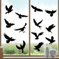 thumbnail image 1 of WHEANG Wall Decor DIY -collision Black Glass Sticker Static Electricity Removable Grille Warnings Wall Sticker, 1 of 4