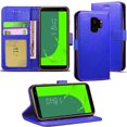 thumbnail image 1 of [PST] Samsung Galaxy S9 Case, Leather Magnetic Card Slot Wallet Folio Flip Case Cover, 1 of 6