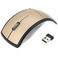 thumbnail image 3 of fastboy Wireless Folding Mouse Replacement Portable Mice External Portable Home Electronic Cordless Laptop Desktop Accessory Gold, 3 of 9