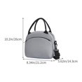 thumbnail image 3 of TopLLC Kitchen Gadgets, Kitchen Accessories Lunch Box Bag Lunch Bag Handbag Waterproof Oilproof Work Family Hand Carry Large Capacity With Lunch Bag Polyester Shoulder Tote Dining Bag, 3 of 6