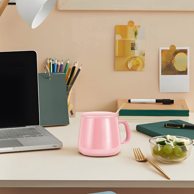 Digital Display Constant Temperature Cup Warmer Office Glass Heating Home Ceramic Three Gears USB Cup Warmer Base Temperature Adjustable Set