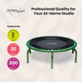 thumbnail image 2 of JumpSport 350 PRO Fitness Trampoline, Cardio Workout Equipment, 39 Inch, Thrive, 2 of 9