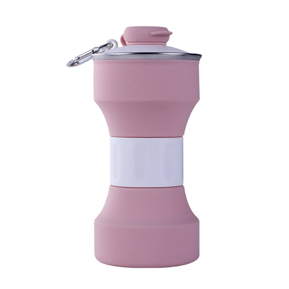 Black Friday TIMIFIS Coffee Mug Home Collapsible Water Bottle Food-Grade SiliconePortable LeakProof Travel Water Bottle