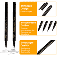 thumbnail image 4 of YUNDAP Ensemble de Stylos de Calligraphie (4 Pcs), 4 of 8