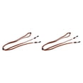 thumbnail image 1 of maskred Stretchy Universal Eyeglass Strap Non- for Slip Eyewear Retainer for Sports Dark Brown 26.77 Inch 2Set, 1 of 6