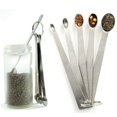 thumbnail image 3 of SharkTRUE Steel Mini Set Dash Pinch Smidgen Norpro MeasuRings DX Spoons Lot Q, 3 of 8
