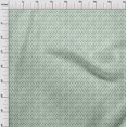 thumbnail image 4 of oneOone Silk Tabby Green Fabric Asian Dabu Craft Projects Decor Fabric Printed By The Yard 42 Inch Wide, 4 of 4
