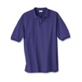 thumbnail image 2 of Hanes Cotton-Blend Men`s Jersey Polo, L, Orange, 2 of 2