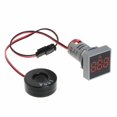 thumbnail image 1 of Red/White/Blue/Green/Yellow Panel Mount 100A AC Digital Ammeter Amp Meter, 1 of 8