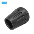 thumbnail image 3 of Unique Bargains 0.55'(14mm) Chair Feet Replacement Plastic Non-Slip Camping Chair Leg Tips Cap 4 Pack, 3 of 6
