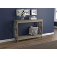 thumbnail image 1 of Safdie & Co. Table Console 47.25L Taupe Foncé 1 Étagère, 1 of 4