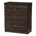 thumbnail image 1 of Pemberley Row Wood Espresso Storage Chest Rectangular 3-Drawer 27.77"H x 23.4"W x 12.48"D, 1 of 6
