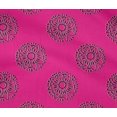 thumbnail image 4 of oneOone Cotton Flex Fabric Floral Block Printed Fabric 1 Yard 40 Inch Wide, 4 of 4