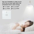 thumbnail image 4 of Wweixi Tuya Smart Light Switches App Remote Control Panel Voice Timing Module Household Office Living Room White, 4 of 8