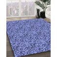 thumbnail image 3 of Ahgly Tapis Rond Lavable en Machine Intérieur Transitionnel Bleu Ciel, 7 Pieds Rond, 3 of 7