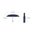 thumbnail image 4 of SuoKom Compact Fully Automatic Travel Umbrella Wind and Umbrella Protection Umbrella Men & Women Umbrellas, 4 of 5
