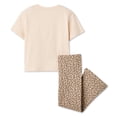 thumbnail image 2 of George Toddler Girls' Two Piece T-Shirt and Pant Set, 2 of 2