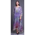 thumbnail image 4 of Phagun Caftan de Plage à Panneaux Ikat, Paréo de Bikini, Robe Maxi pour Femmes, Long Caftan-S-L, 4 of 5