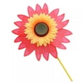 thumbnail image 1 of JINGT Sunflower Lawn Pinwheel Wind Spinner Small Garden Windmill Decor Red, 1 of 5