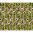 thumbnail image 4 of oneOone Cotton Flex Fabric Leaves & Floral Block Print Fabric BTY 40 Inch Wide, 4 of 4