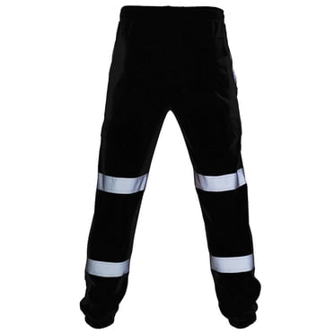 2025 Men's Hiking & Outdoor Recreation Pants, Men's Track Pants, Men Road Work High 12 Sock Visibility Overalls Casual Pocket Memory Foam Plush Work Casual