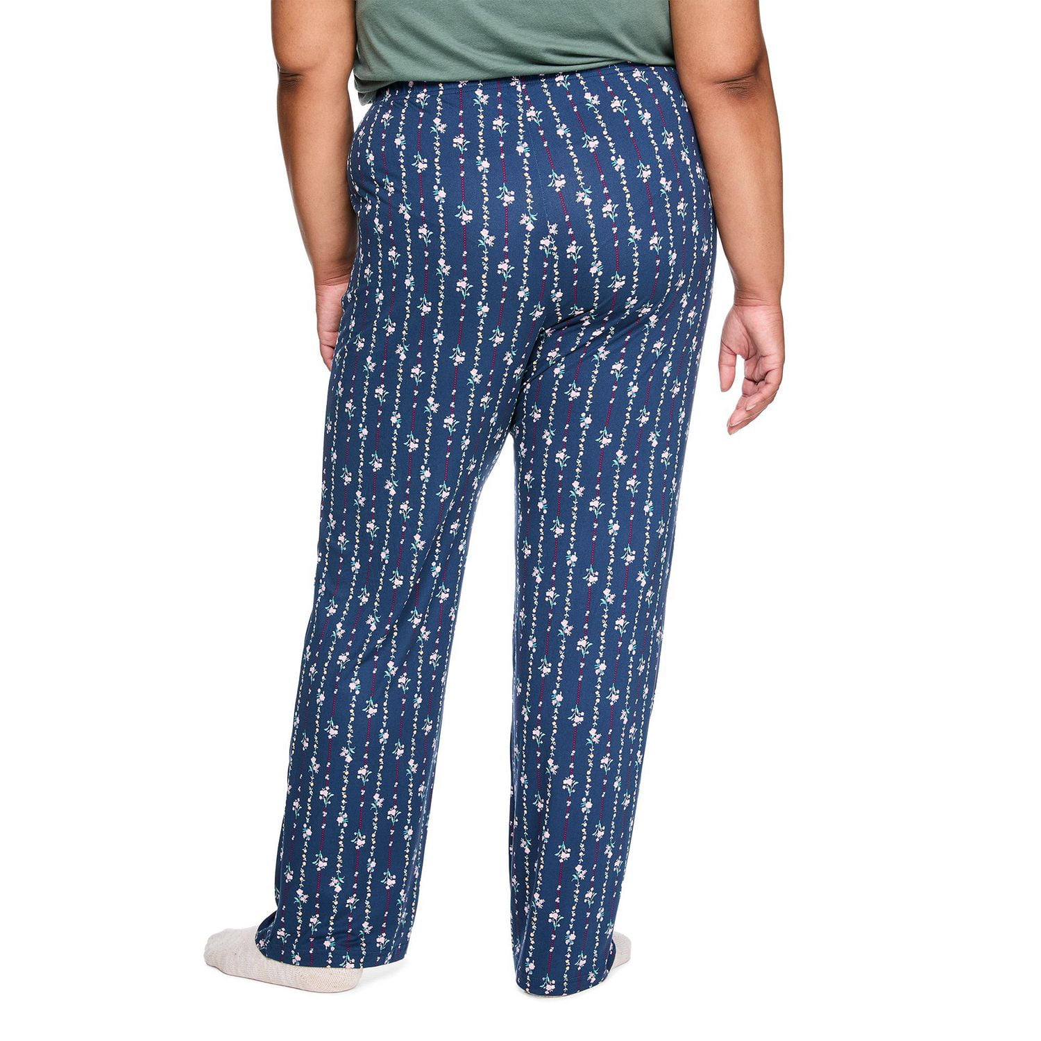 Pantalon de pyjama en jersey à effet peau pêche George Plus pour femmes