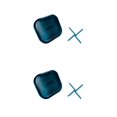 thumbnail image 1 of maskred Étui Portable Retenue Appareils Orthodontiques Boîte de Rangement Protège-Dents Joint Plastique Transparent avec Cloison Support pour Voyage Maison Bleu P 2Ensemble, 1 of 6