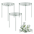 thumbnail image 2 of 3 Sets Peony Support Cage, Grow Through Hoops Grids with 4pcs Legs,Plant Support Brace,Flower Strong Support Ring, 2 of 5