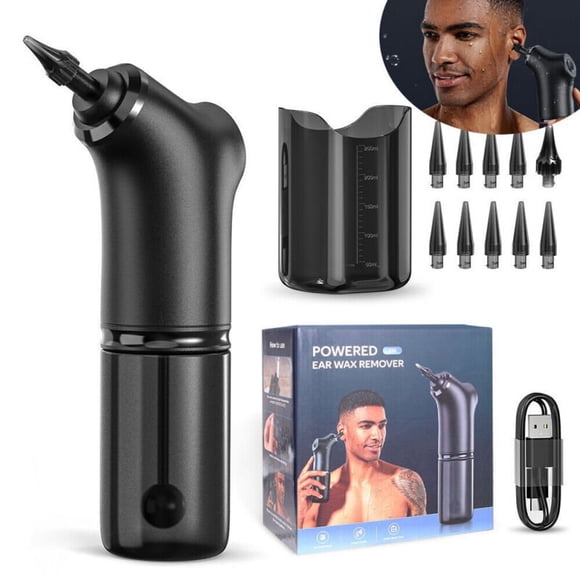 EIMELI Electric Ear Wax Removal Tool Water Powered Flush Ear Cleaner Ear Cleaning Kits