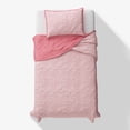 thumbnail image 3 of Mainstays Kids Reversible Butterfly Stitch Quilt Set, Twin, 2 Pieces, 3 of 6