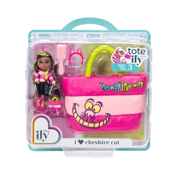 Disney ily 4 EVER Tote-ily Teenies Mini Dolls and Bags - Inspired by Cheshite Cat