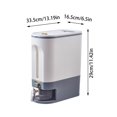 thumbnail image 2 of Large Capacity Kitchen Cereal Dispenser With Sealed Lid And Measuring Cup For Dry Food Storage, 2 of 6
