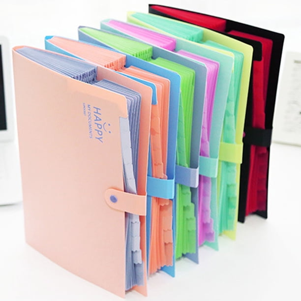 1PC Expanding File Organizer with 12 Pockets, Accordion File