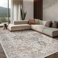 thumbnail image 1 of Kueth CAR1005-LTB-8X10-WAL-R 8'x10' Ultra Thin Indoor Vintage Area Rug, 1 of 3