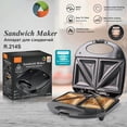 thumbnail image 4 of Bakeware Roti Tawar VR Bread Baking Machine for Everyday Breakfast Compact Home Use Easy To Clean Lightweight Family Friendly Kitchen Appliance, 4 of 4
