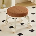thumbnail image 1 of Birdeem Rolling Stool with 360 Degree Swivel Wheels,Compact Design for Space Saving,Ergonomic Cushion Providing Comfortable Seating,Multifunctional Use in Home Or Diy Projects, 1 of 9