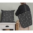 thumbnail image 5 of Soimoi Gray Cotton Poplin Fabric Heart & Love Text Fabric Prints By Yard 56 Inch Wide, 5 of 5