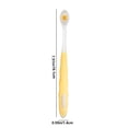 thumbnail image 3 of EGNMCR Experience Together Couples' Toothbrushes With Round Heads Enhanced Home-Use And High-Density Soft Bristles Plastic Manual Tooth brush, 3 of 8